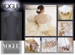 7009 VOGUE BRIDAL ACCENTS RING PILLOW, BAG, CORSAGE, HAIR PIECE,  PATTERN